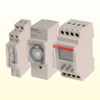 Time switches for in-line mounting