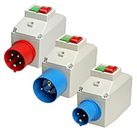 Motor protection switch 16 A and 32 A in housing K3100