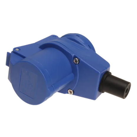 CEE angled connector 2P+E 230V CEE angled connector 2P+E 230V