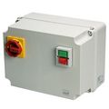 Automatic star-delta-starter up to 18.5 kW With overload protection, undervoltage release and mains switch. Protection against autonomous restart after voltage recovery.