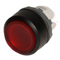 Illuminated pushbutton actuator red