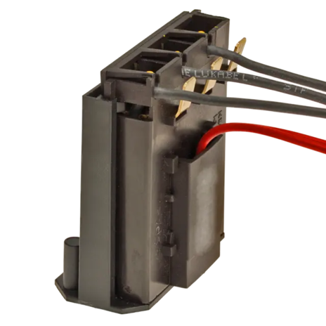 Bracket with inserted overload protection