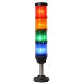 LED signal tower red, green, yellow, blue 24 V AC/DC