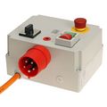 Automatic star-delta-starter up to 7.5 kW With overload protection, undervoltage release and L-0-R switch.