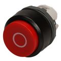 Red pushbutton actuator